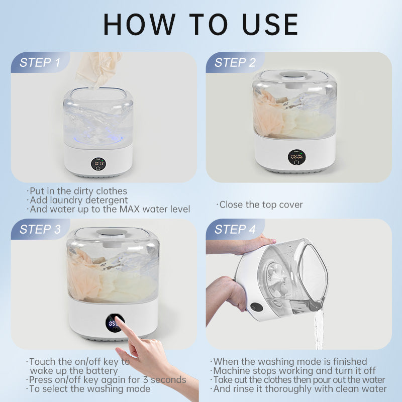Portable Mini Washer