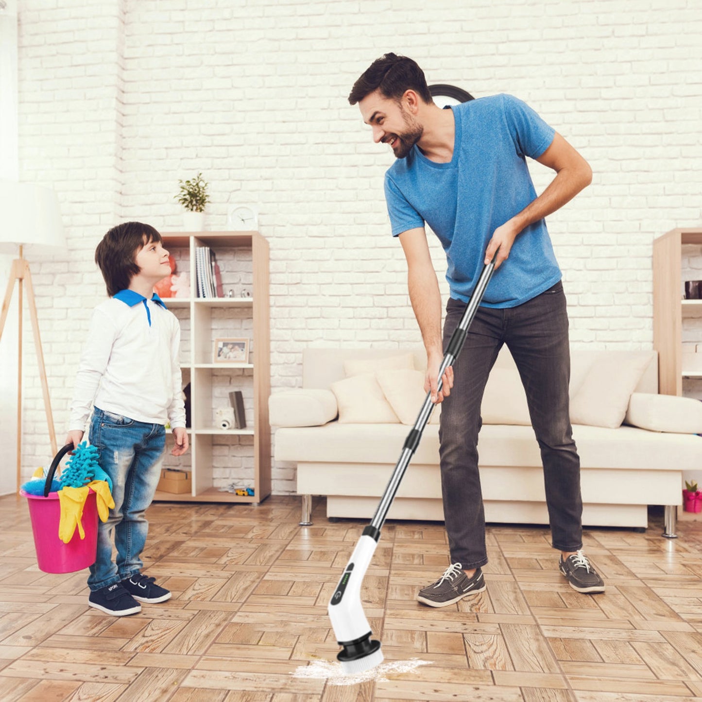 Electric Spin Scrubber