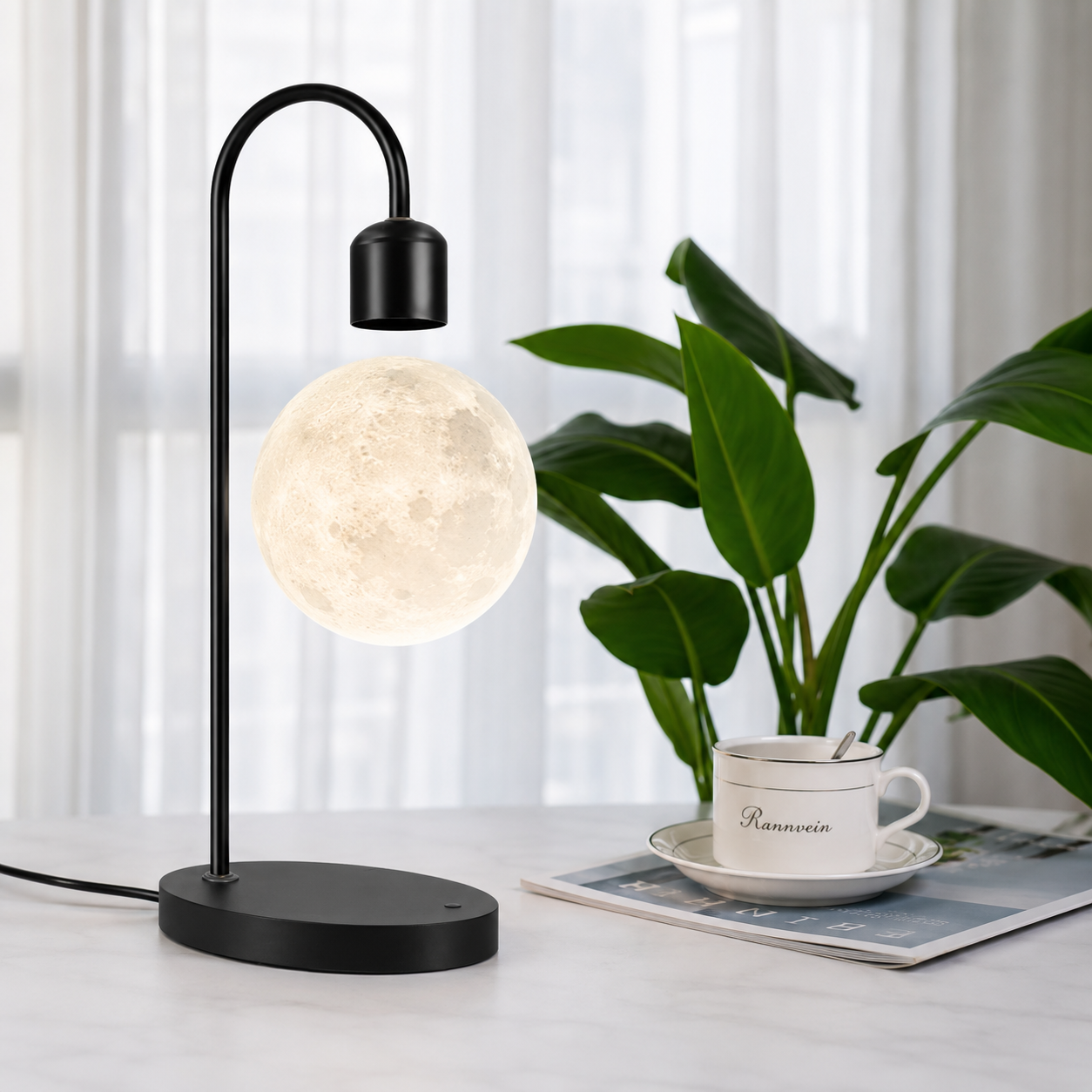 Levitating Moon Lamp