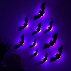 LED 3D Bat Decorations