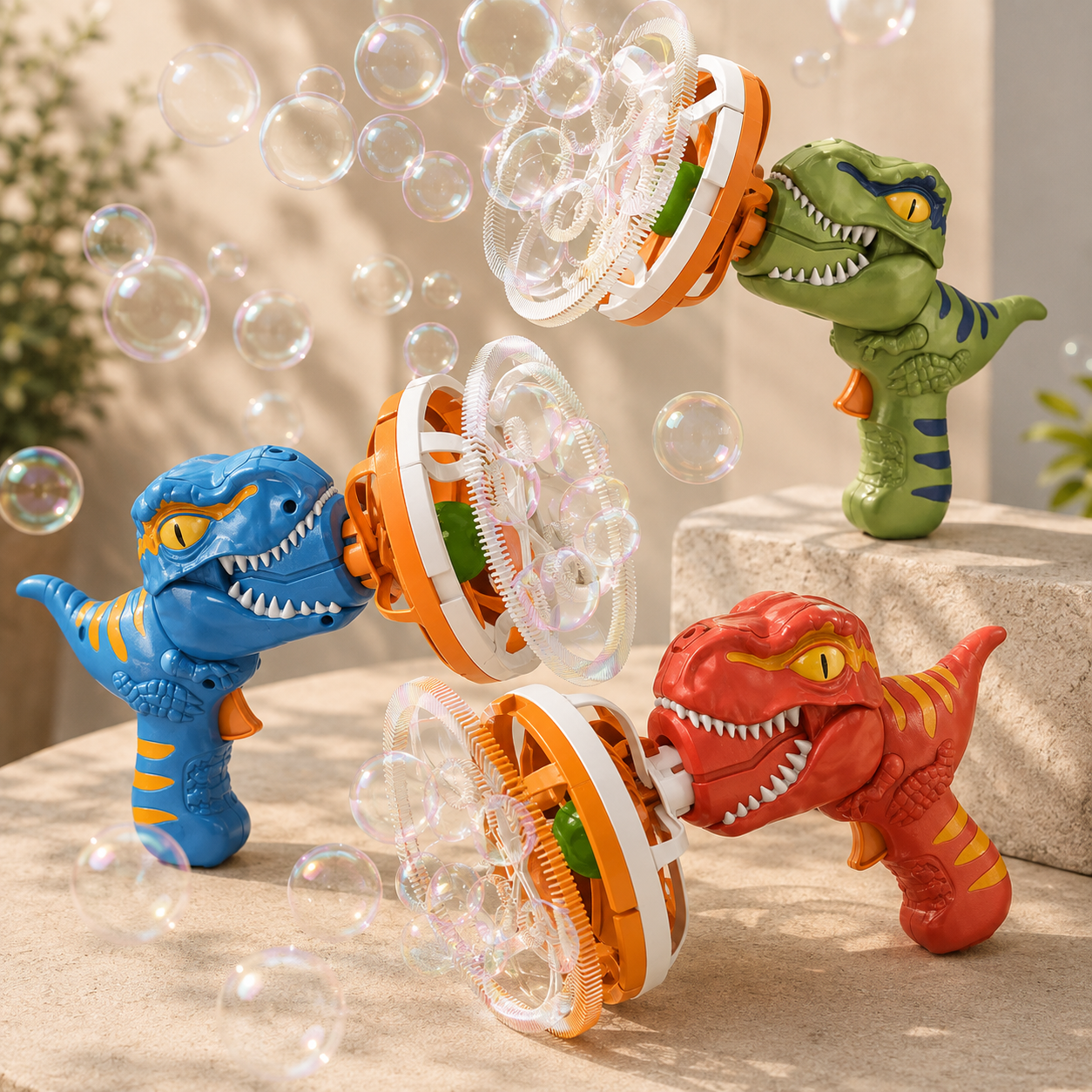 Dinosaur Bubble Fan