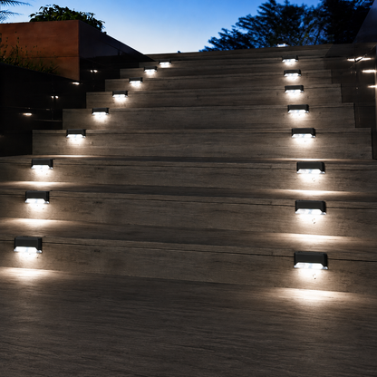 Solar Deck Lights Set