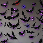 LED 3D Bat Decorations
