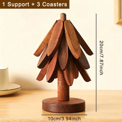 Foldable Wooden Trivet