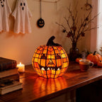 Resin Pumpkin Lantern