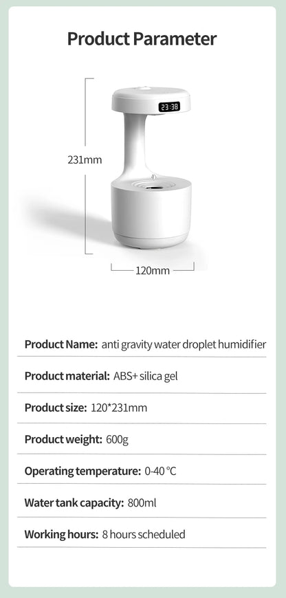 Gravity Mist Humidifier