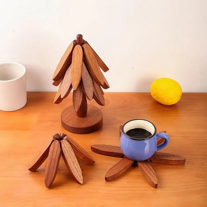 Foldable Wooden Trivet