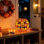 Resin Pumpkin Lantern