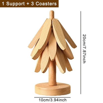 Foldable Wooden Trivet