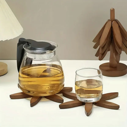 Foldable Wooden Trivet