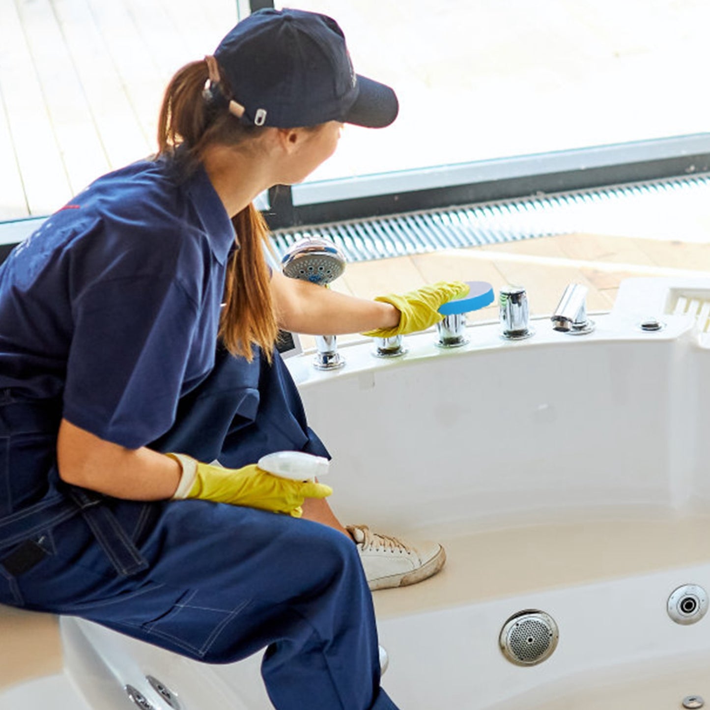 Electric Spin Scrubber